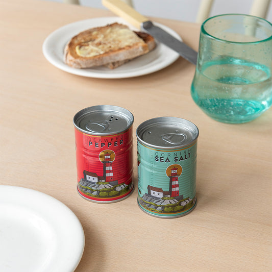 Cornish Salt & Pepper Shakers