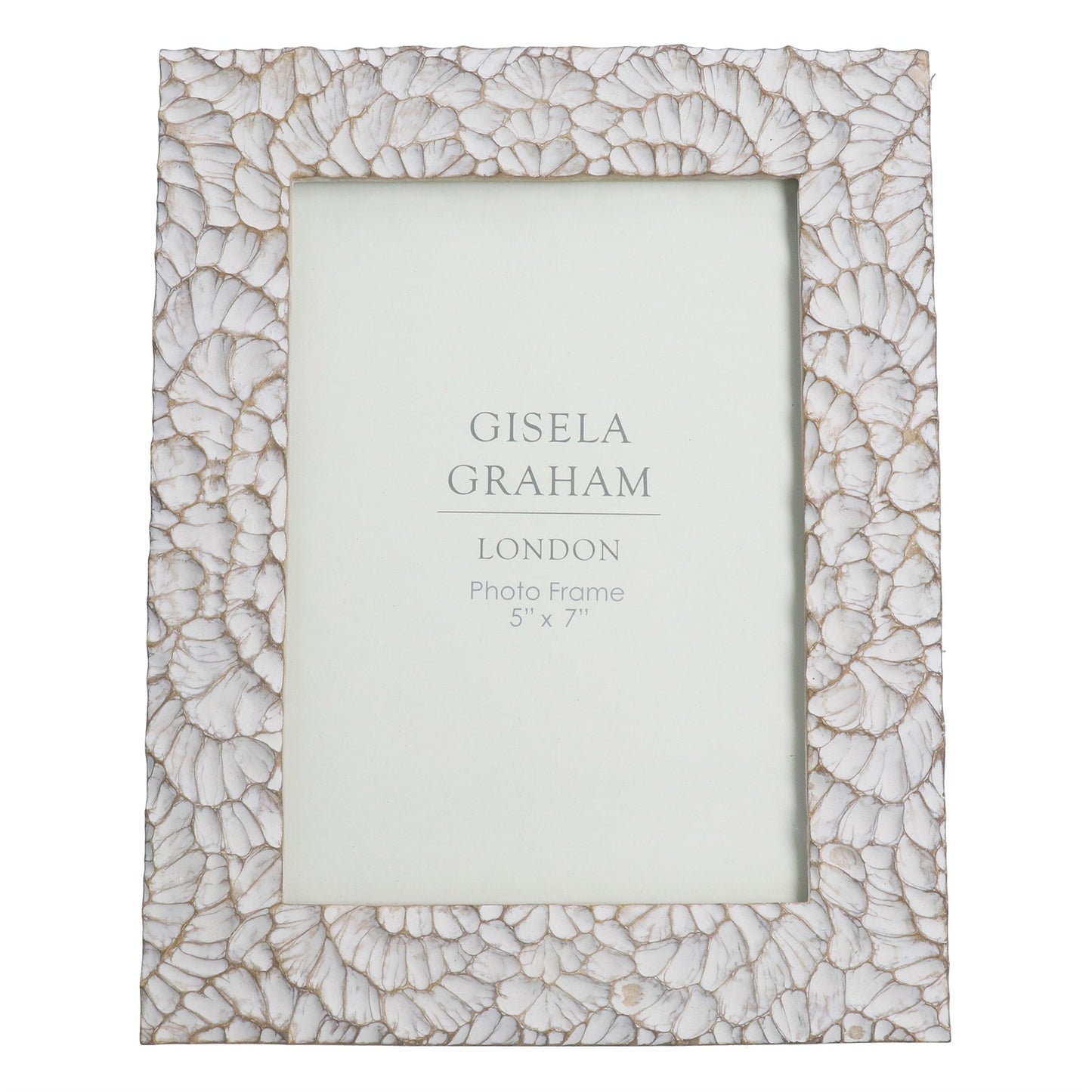 Taupe Frill Resin Photo Frame 5x7