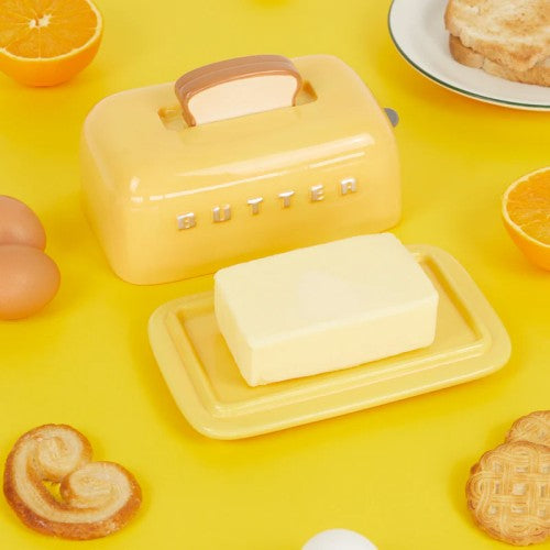 Balvi Toaster Butter Dish Mustard