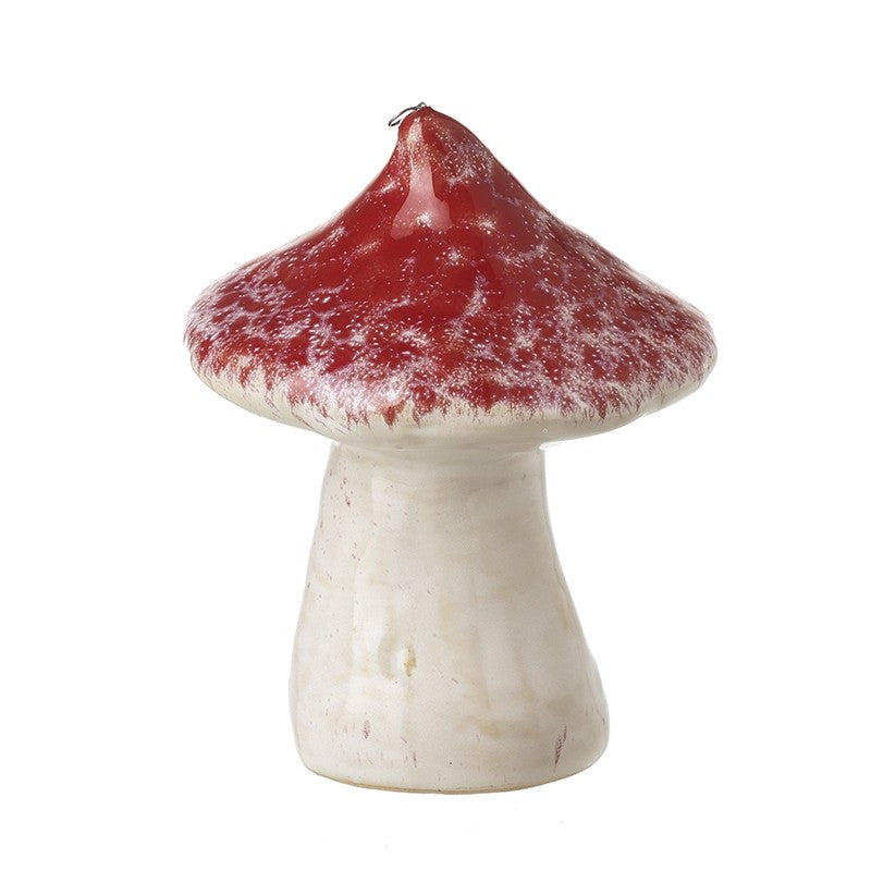 Ceramic Top Mushroom Red
