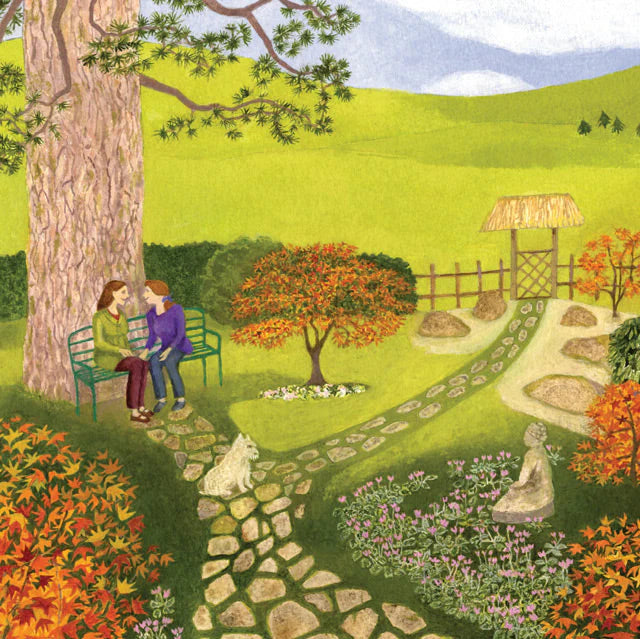 So Much To Talk About Greeting Card by Ellie Ling