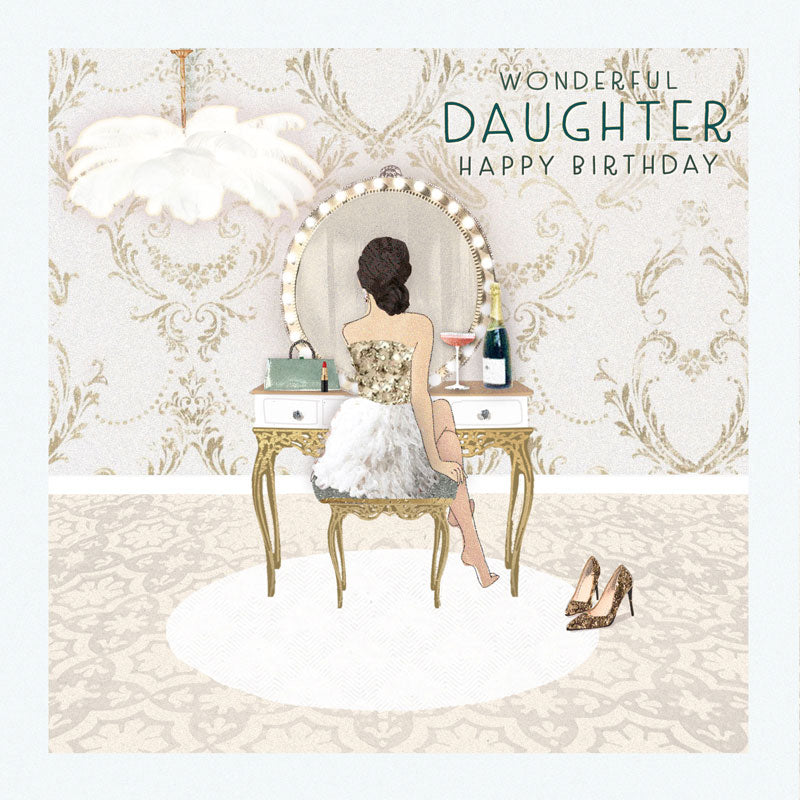 Wonderful Daughter Birthday Greetings Card