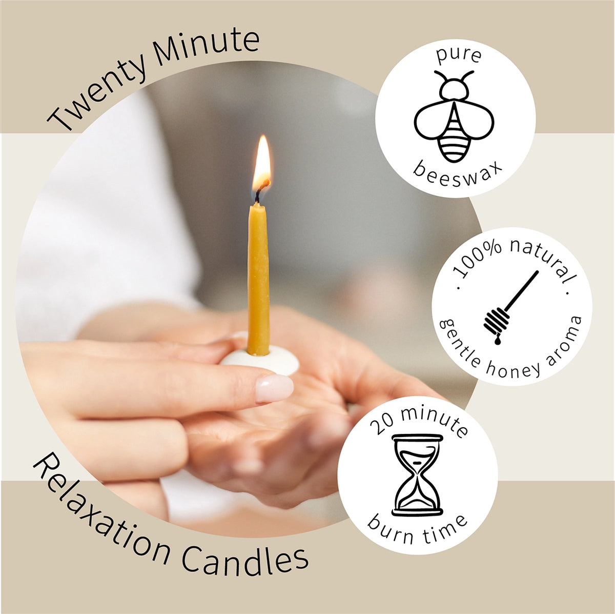 ‘Meditation’ Boxed Candles