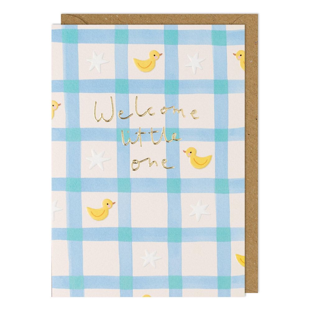 Welcome Little One Greetings Card