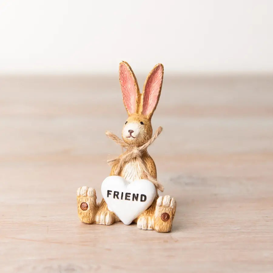 Jasper Rabbit Friend Figurine