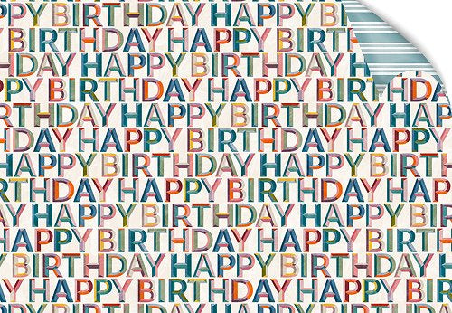 Happy Birthday Gift Wrap