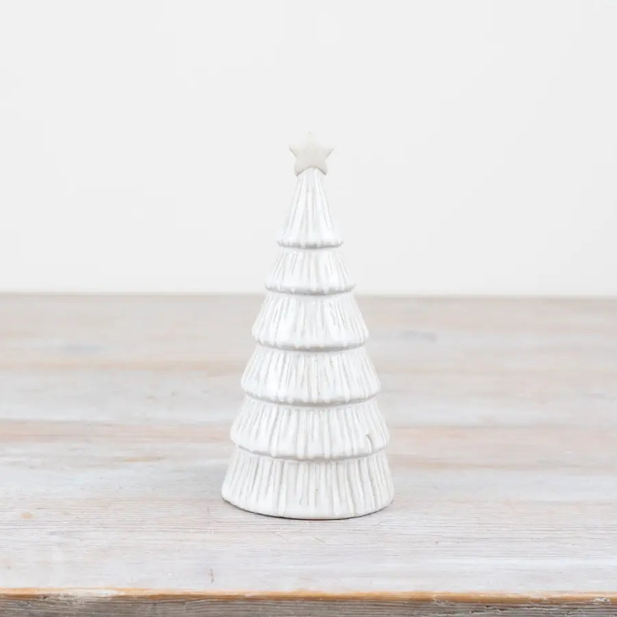 White Christmas Tree Ornament
