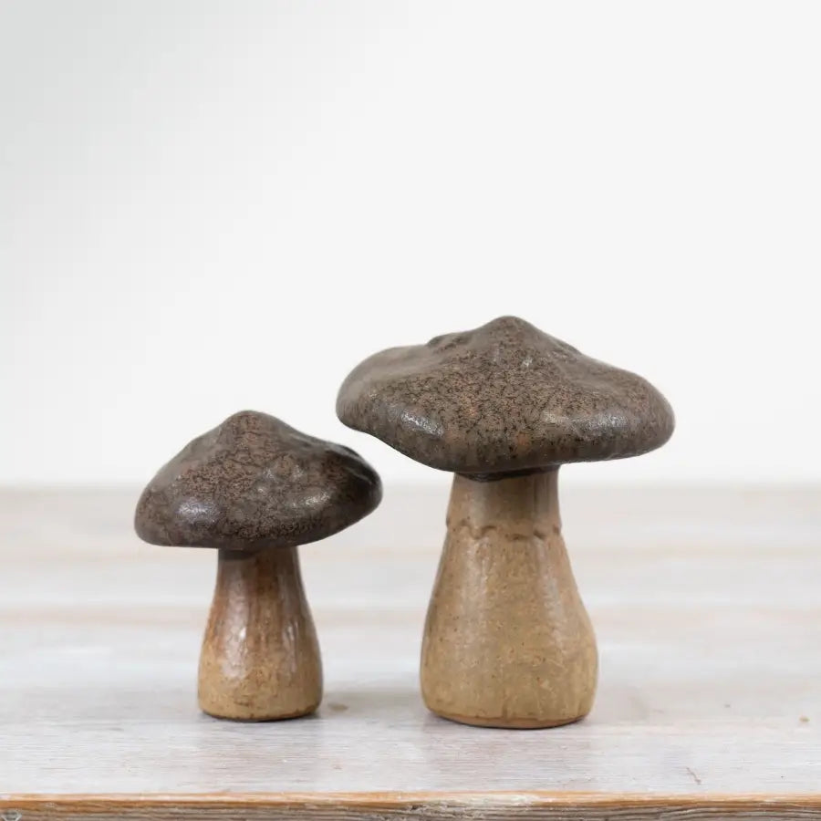 Brown Rustic Mushroom Decoration