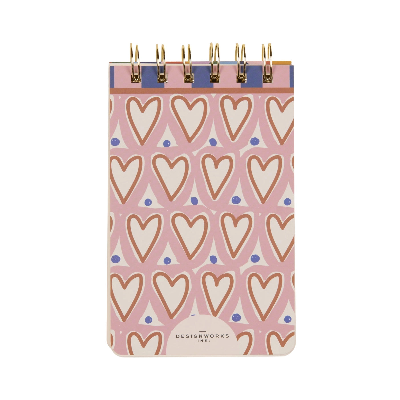 A Dopo Hearts Wired Notepad