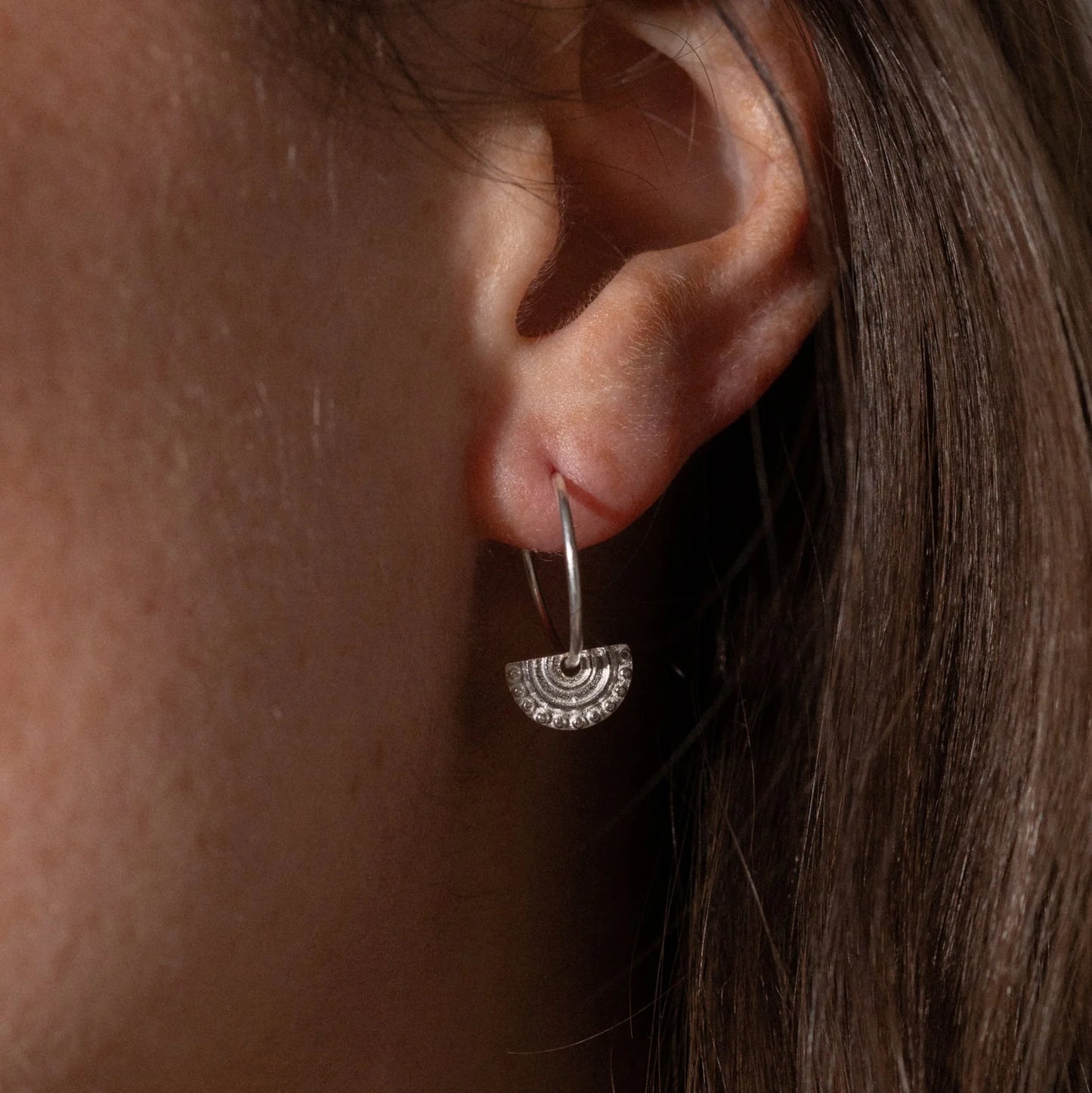 Silver Delphi Earrings