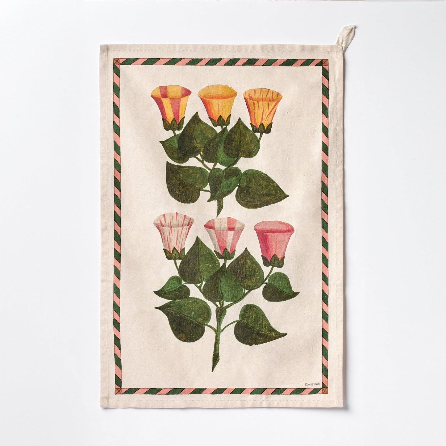 Festival of Flowers Tea Towel