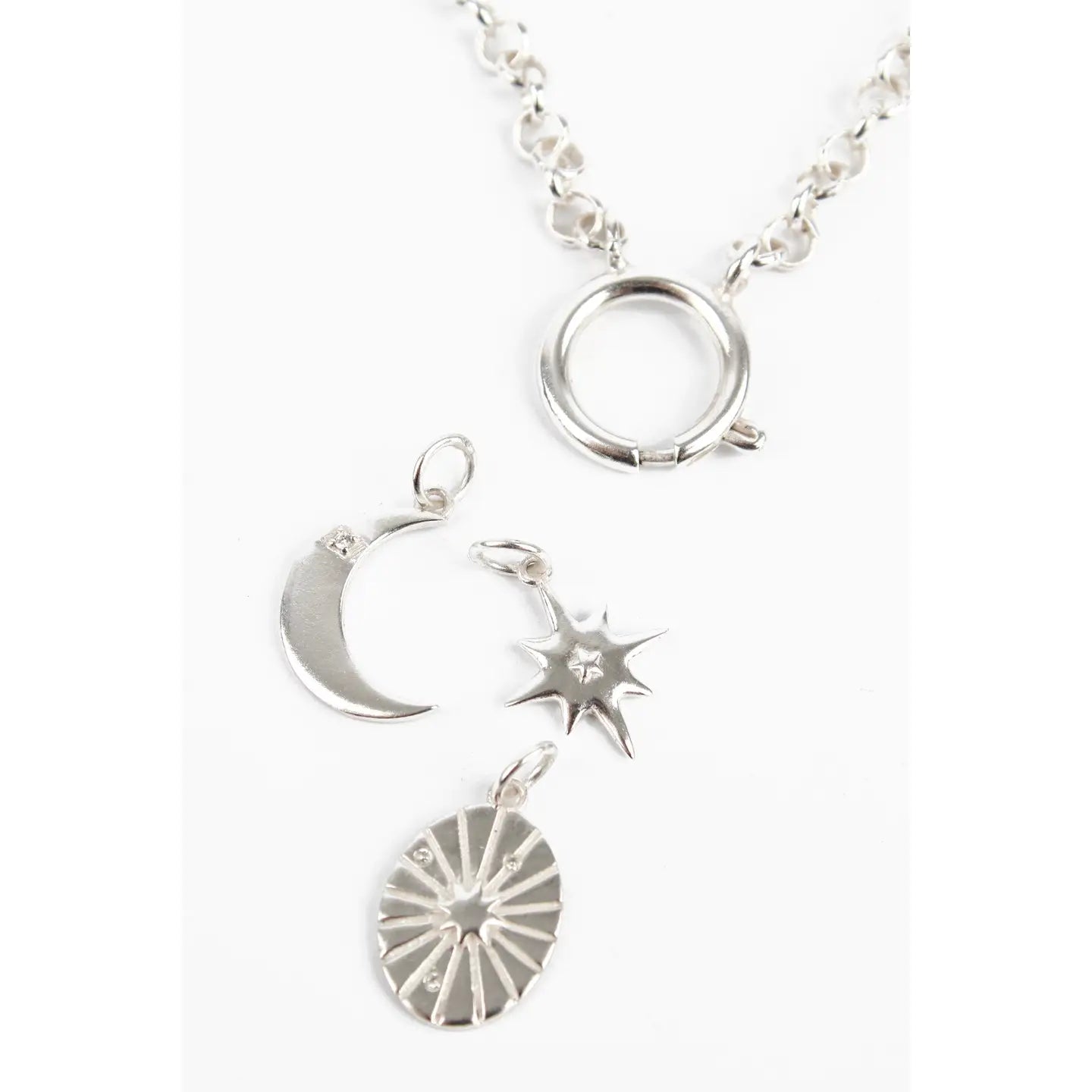 Silver Charm Necklace