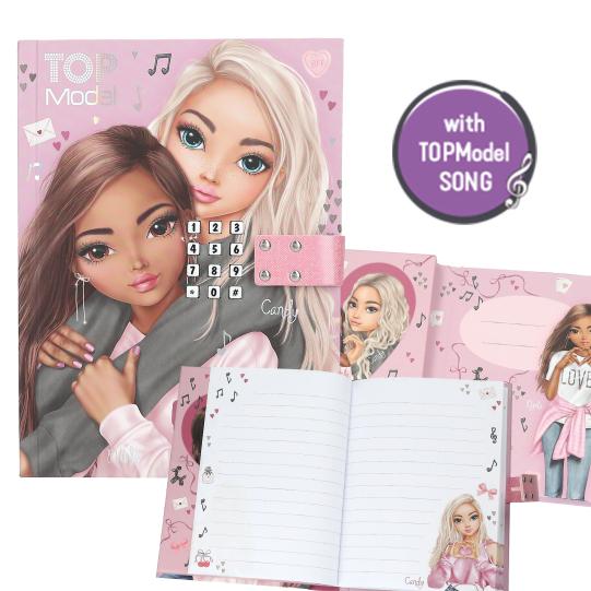 Top Model BFF Lockable Diary