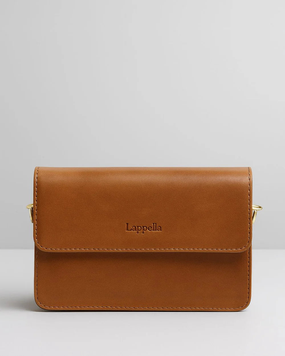 Sofia Leather Crossbody Bag Tan
