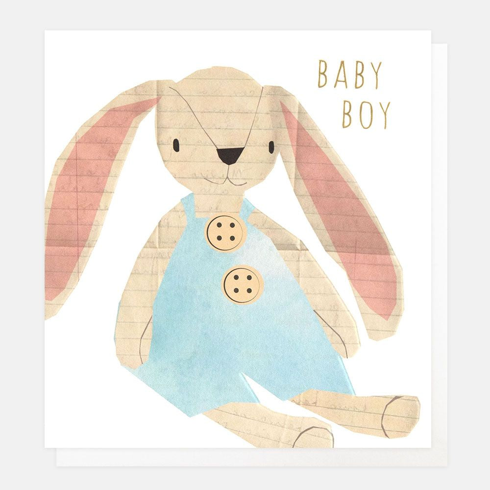 New Baby Boy Greetings Card
