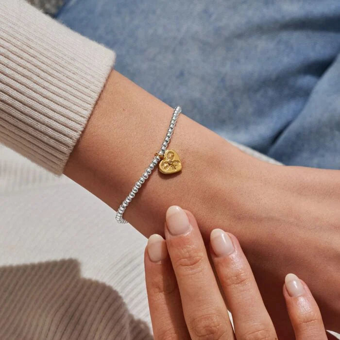A Little ‘To My Bestie On Your Birthday’ Bracelet Silver & Gold