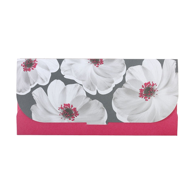 White Flower Voucher Envelope 23 x 11cm