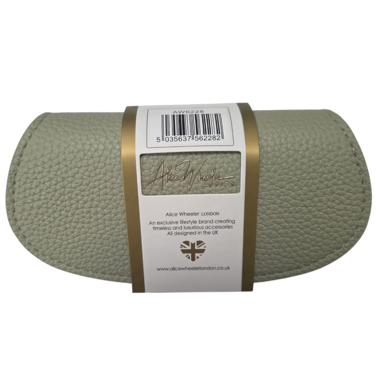 Alice Wheeler Glasses Case Pistachio