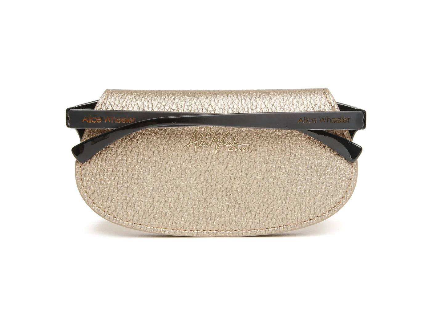Alice Wheeler Glasses Case Bronze