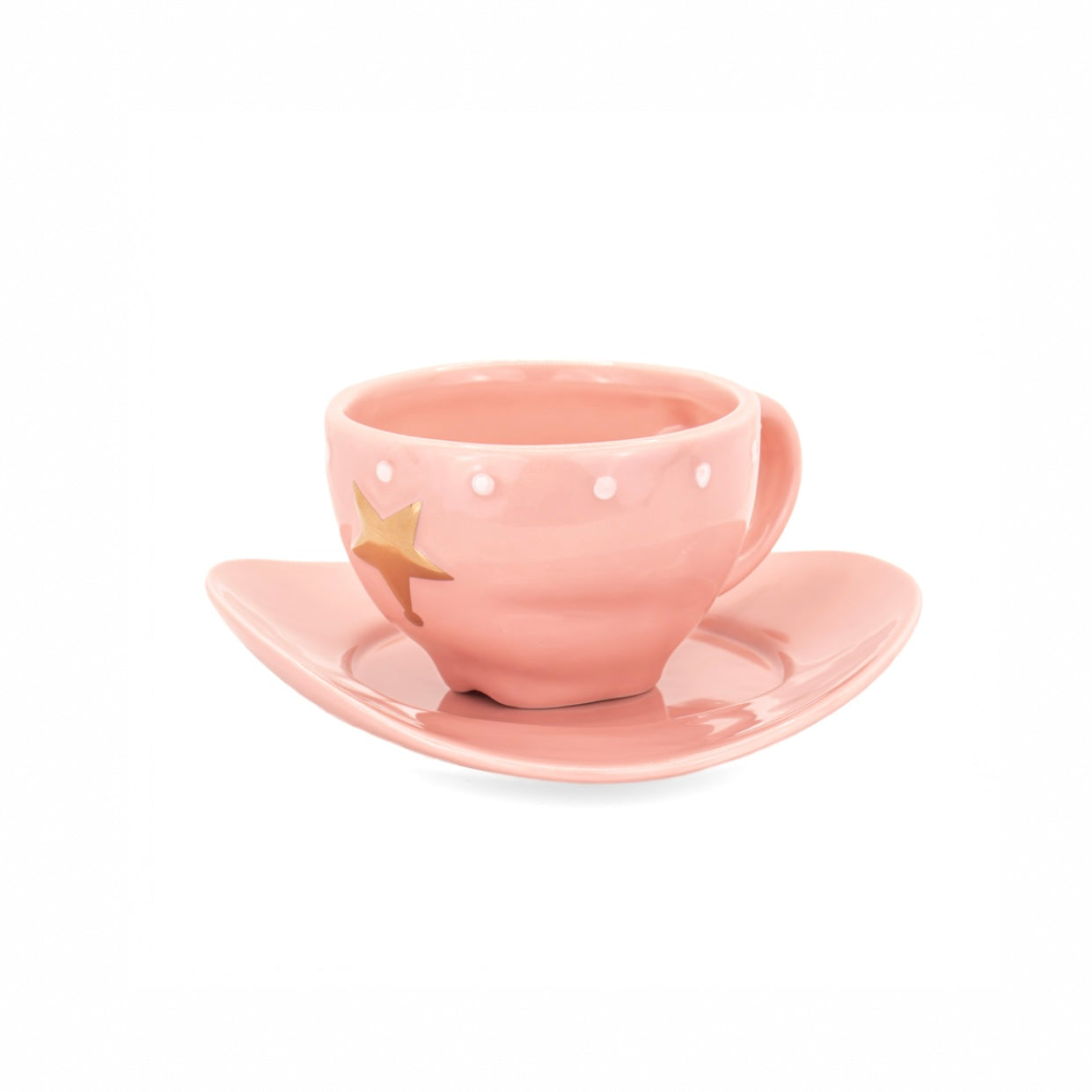 Cowboy Hat Teacup & Saucer