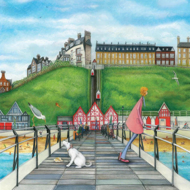 Full Attention Greetings Card By Dotty Earl
