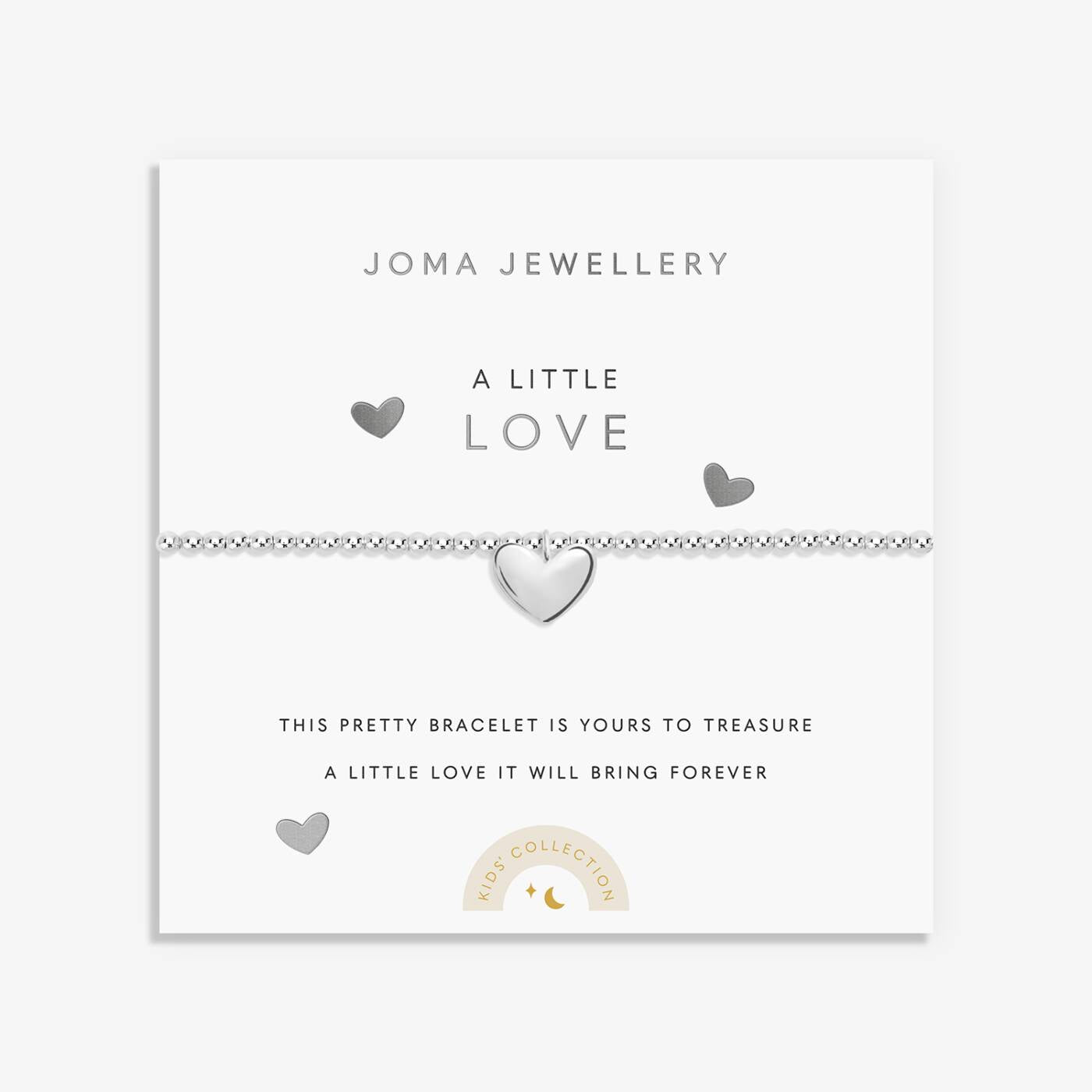 Children's A Little Love Silver Bracelet