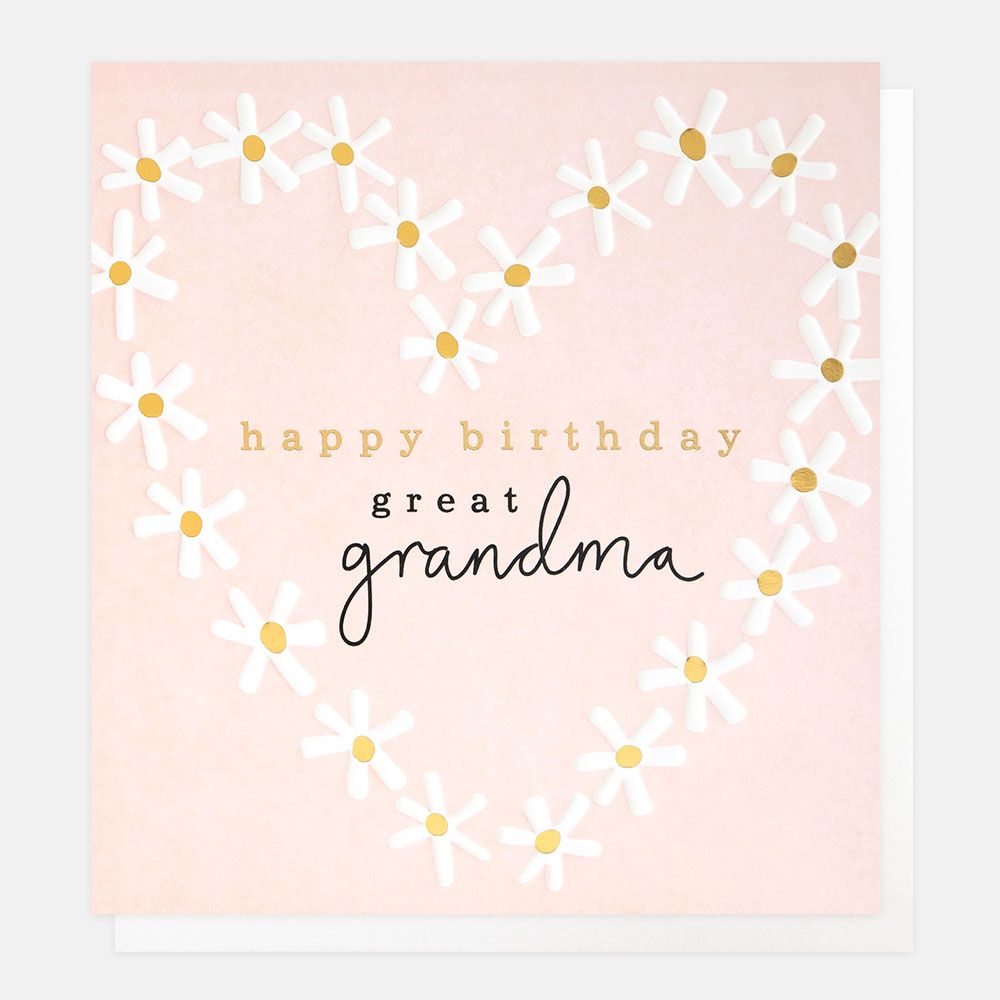 Great Grandma Birthday Greetings Card