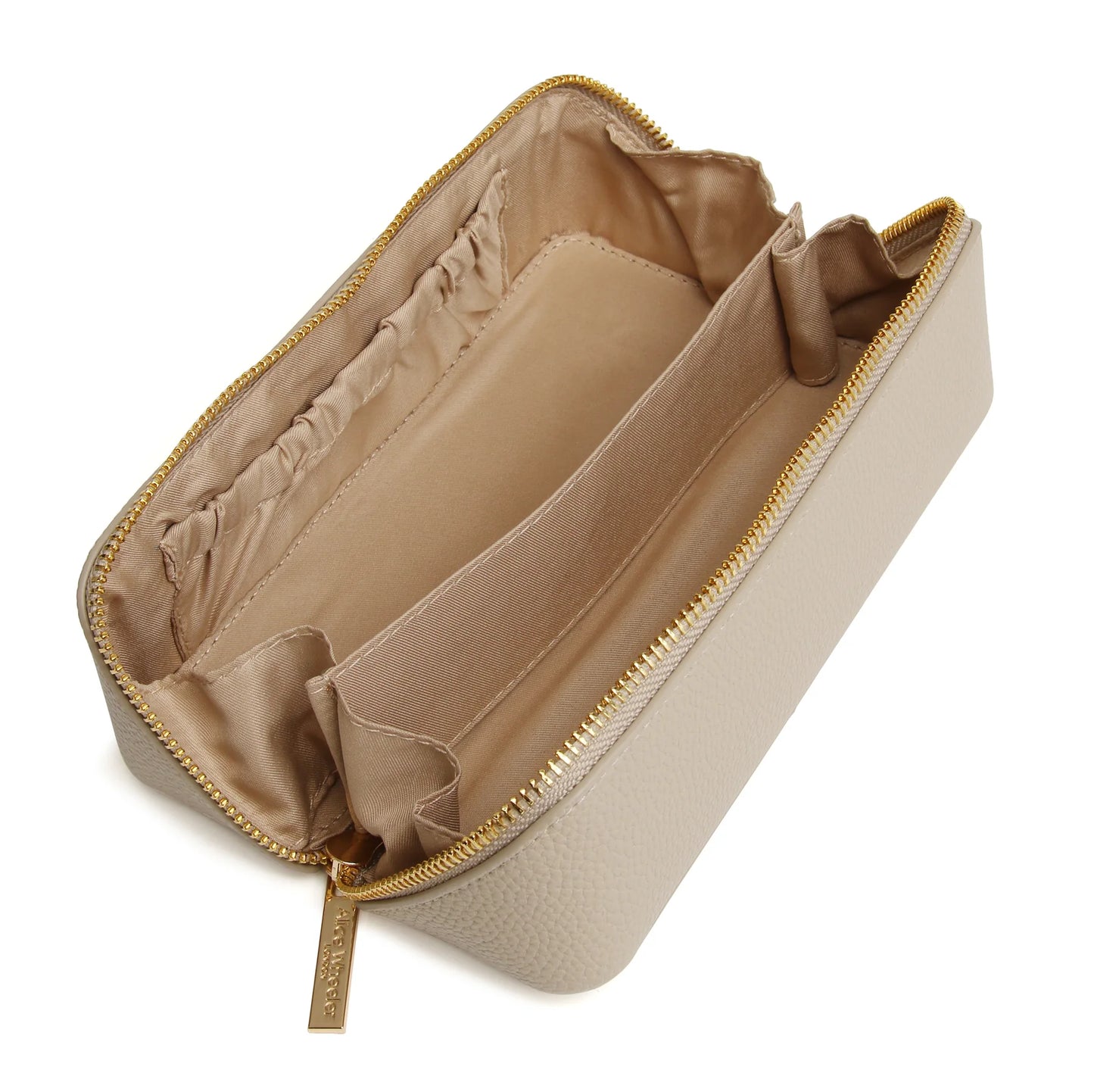 Kensington Small Beauty Train Case Stone