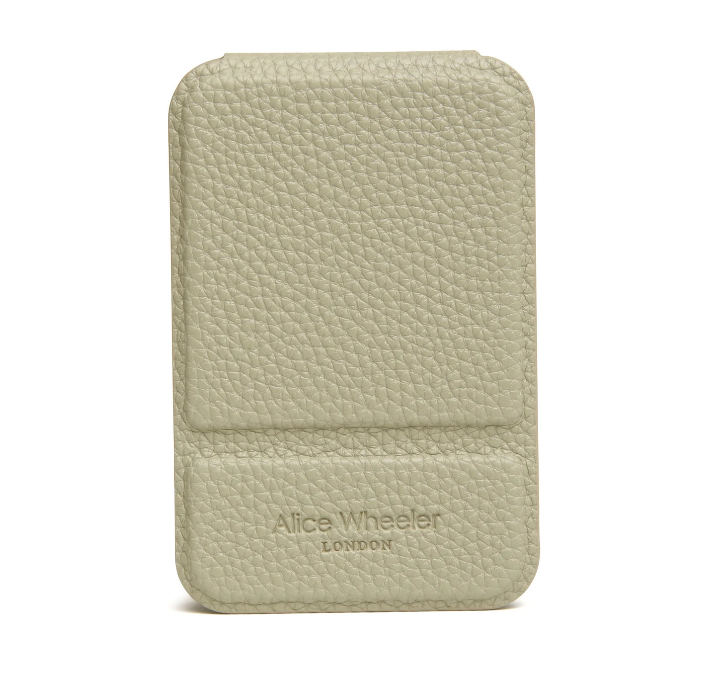 Alice Wheeler Mini Folding Travel Mirror Pistachio