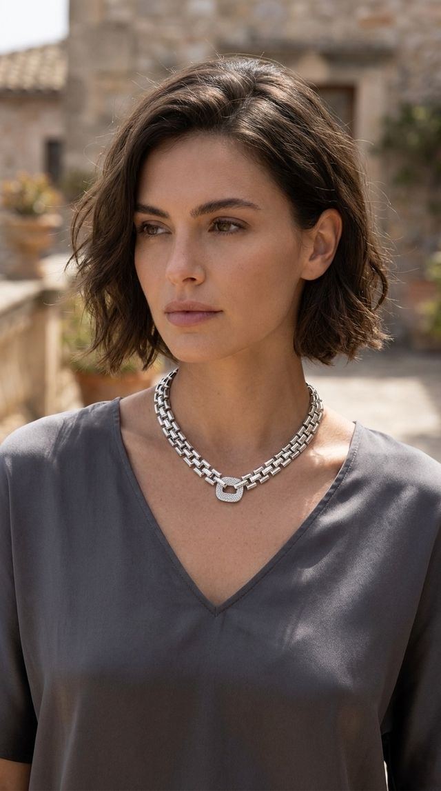 Envy Necklace Silver