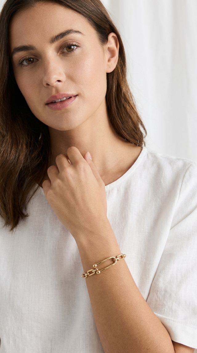 Envy Stretch Beaded Bracelet Gold