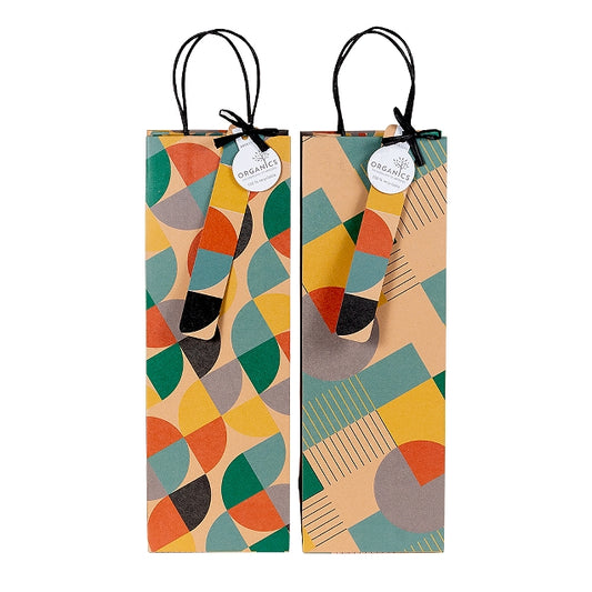 Bright Graphics Bottle Gift Bags