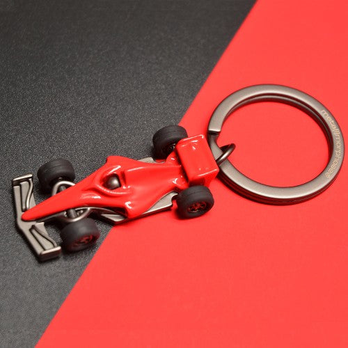 Metalmorphose Keyring Red Racing Car