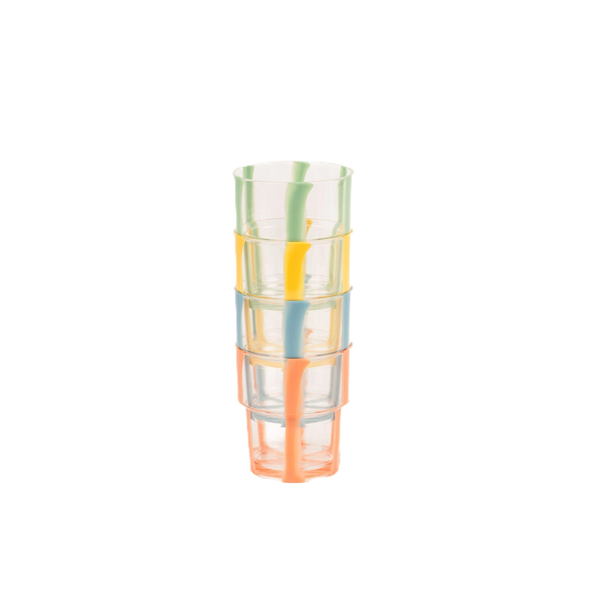 Portofino Stripe Stacking Tumblers (set of 4)