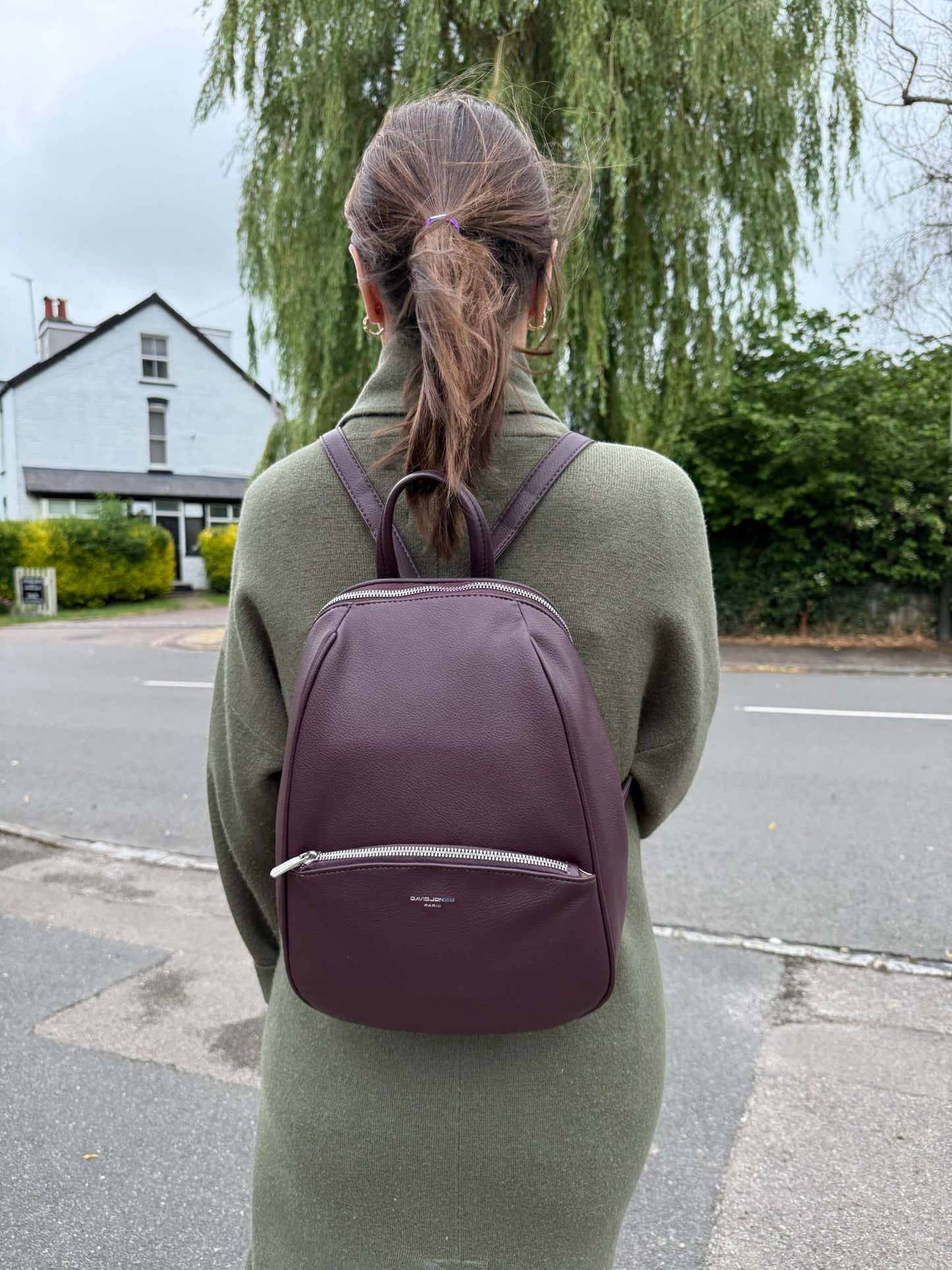 David Jones Backpack Bordeaux