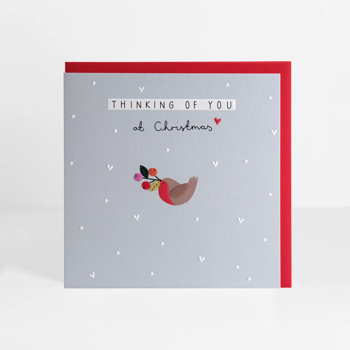 Thinking Of You Christmas Greetings Card