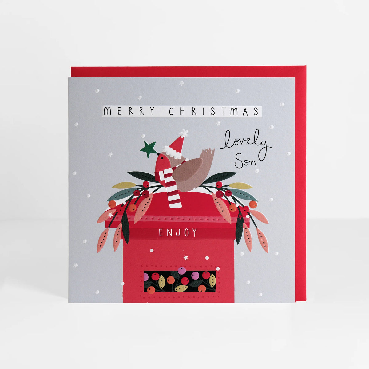 Son Christmas Greetings Card