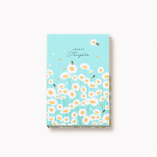 Lovely Thoughts Daisies A5 Hardback Notebook