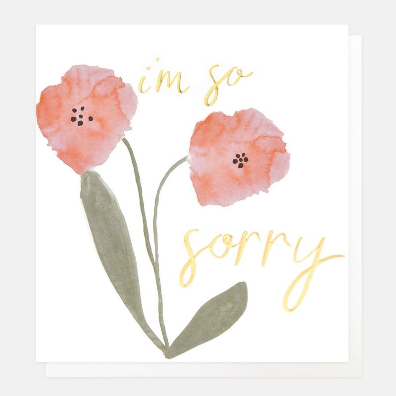 I’m So Sorry Greetings Card