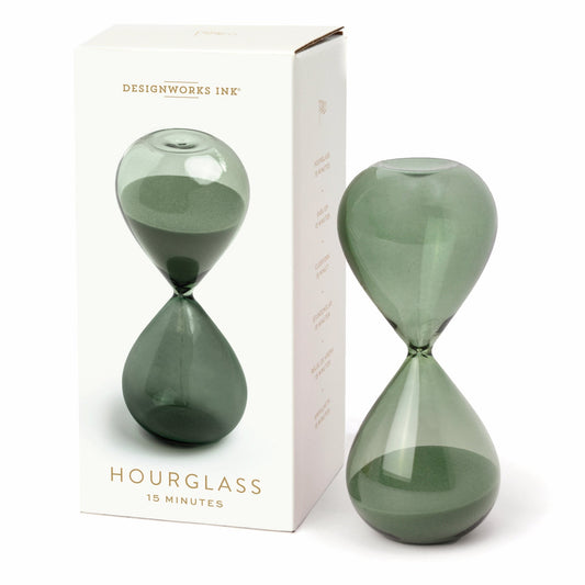 Evergreen 15 Minute Hourglass