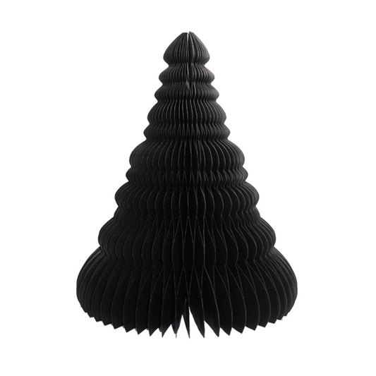 Large Black Honeycomb Paper Tree Decoration 70cm