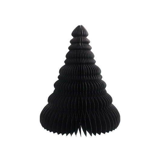 Black Honeycomb Paper Tree Standing Table Decoration 50cm