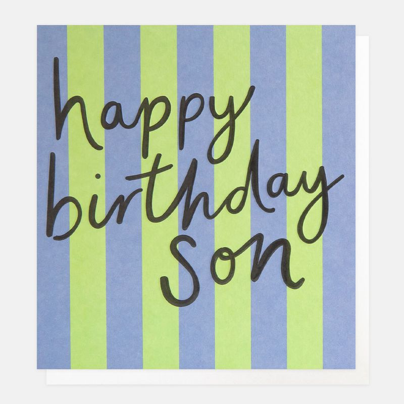 Happy Birthday Son Greetings Card