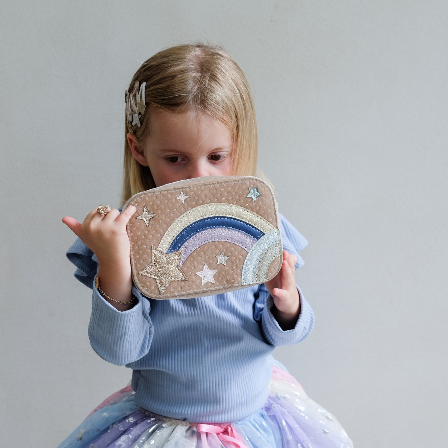 Celestial Star Velvet Bag