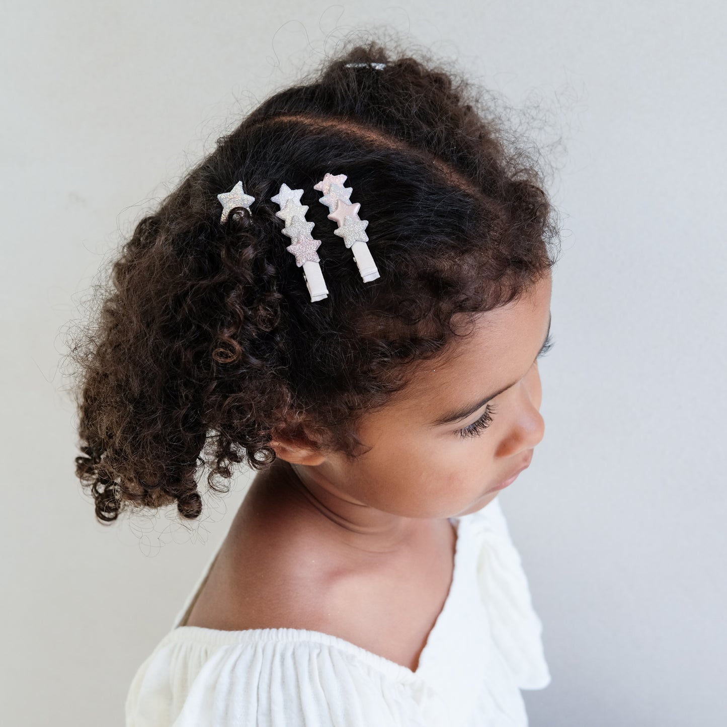 Layered Star Hair Clip