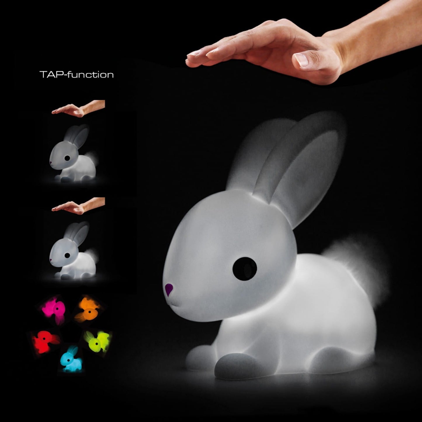 Dhink LED Rabbit Colour Changing Night Light