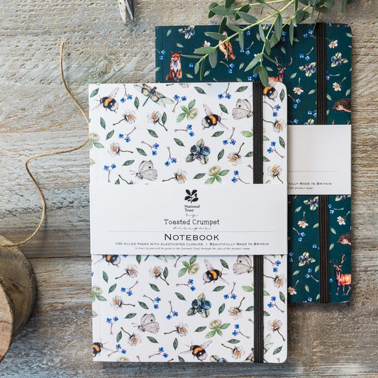 Wild Flower Meadows A5 Lined Notebook
