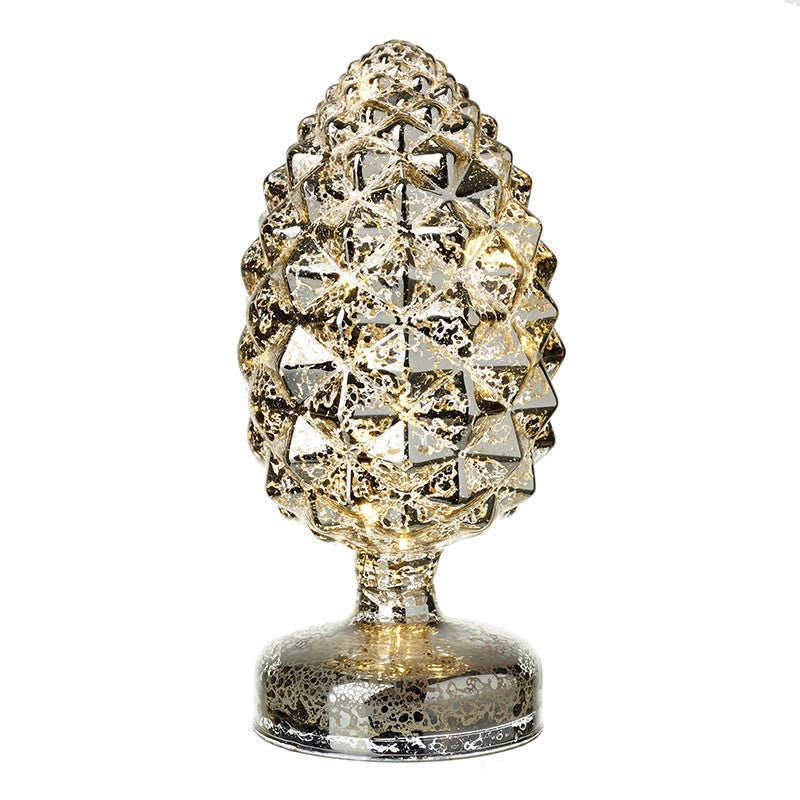 Light Up Gold Fircone