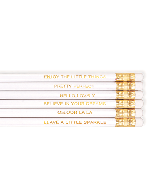 Pretty Perfect Set Of Six Pencils