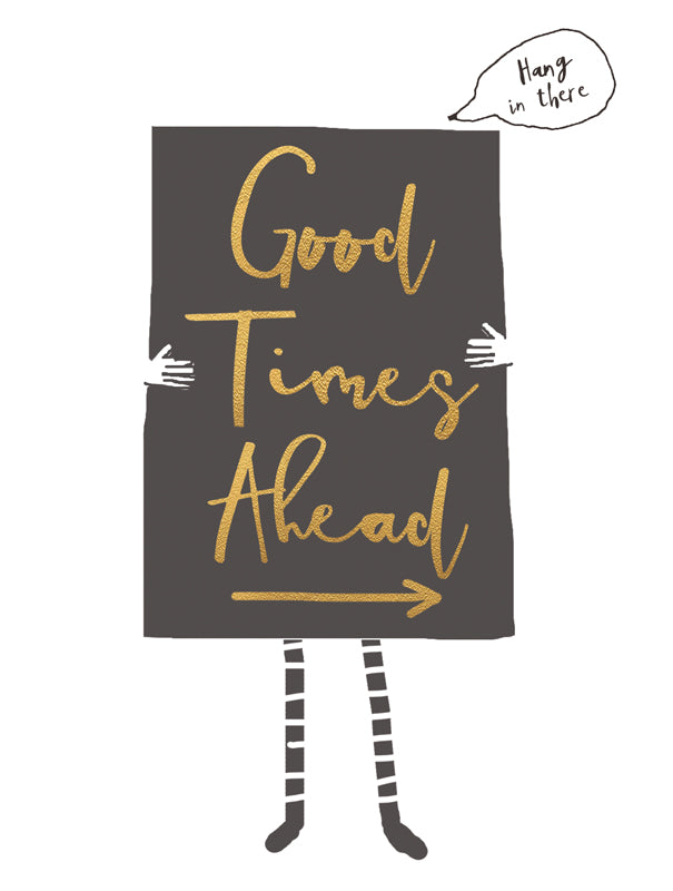 Small But Perfectly Formed Greetings Card